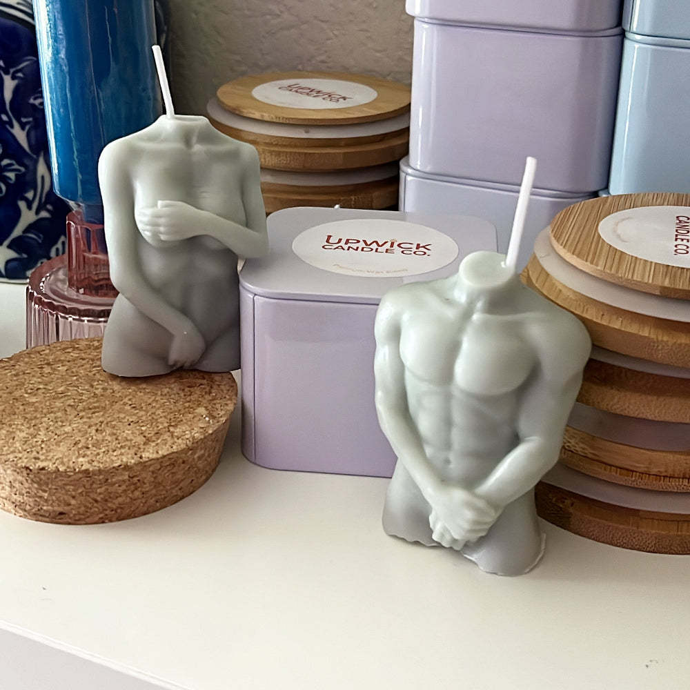 Body Contour Sculpture Candle